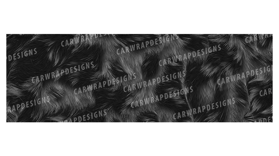 Calico Cat Fur | Black and Gray Background