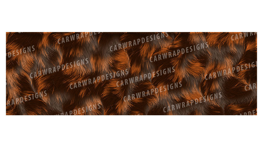 Calico Cat Fur | Classic Orange and Brown Background